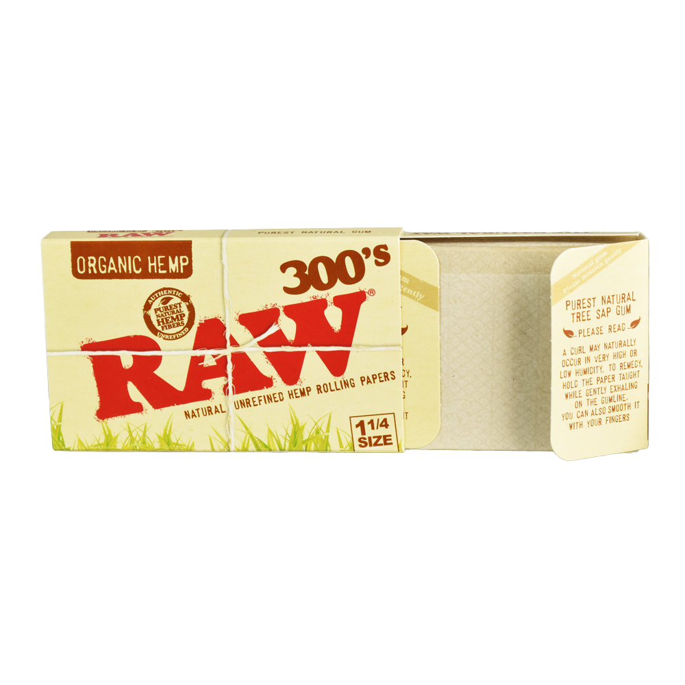 RAW Organic 300s Rolling Papers | Individual Booklet