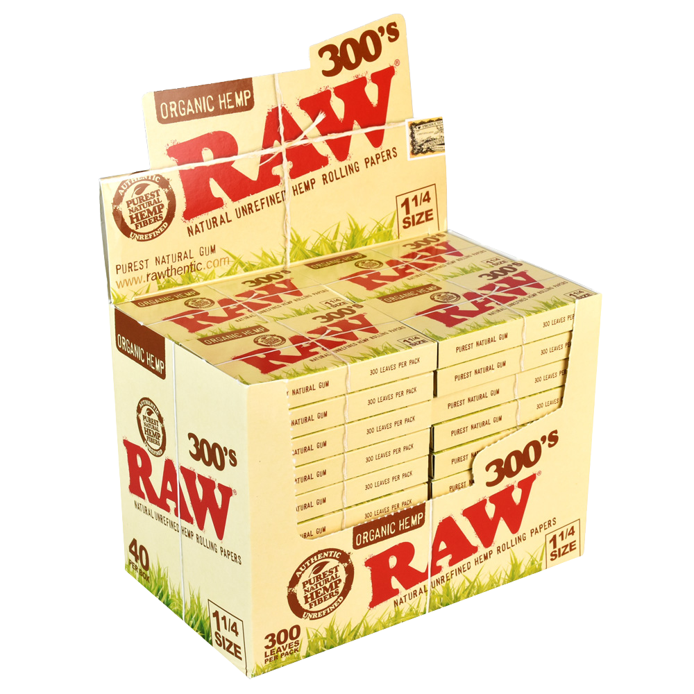 RAW Organic 300s Rolling Papers