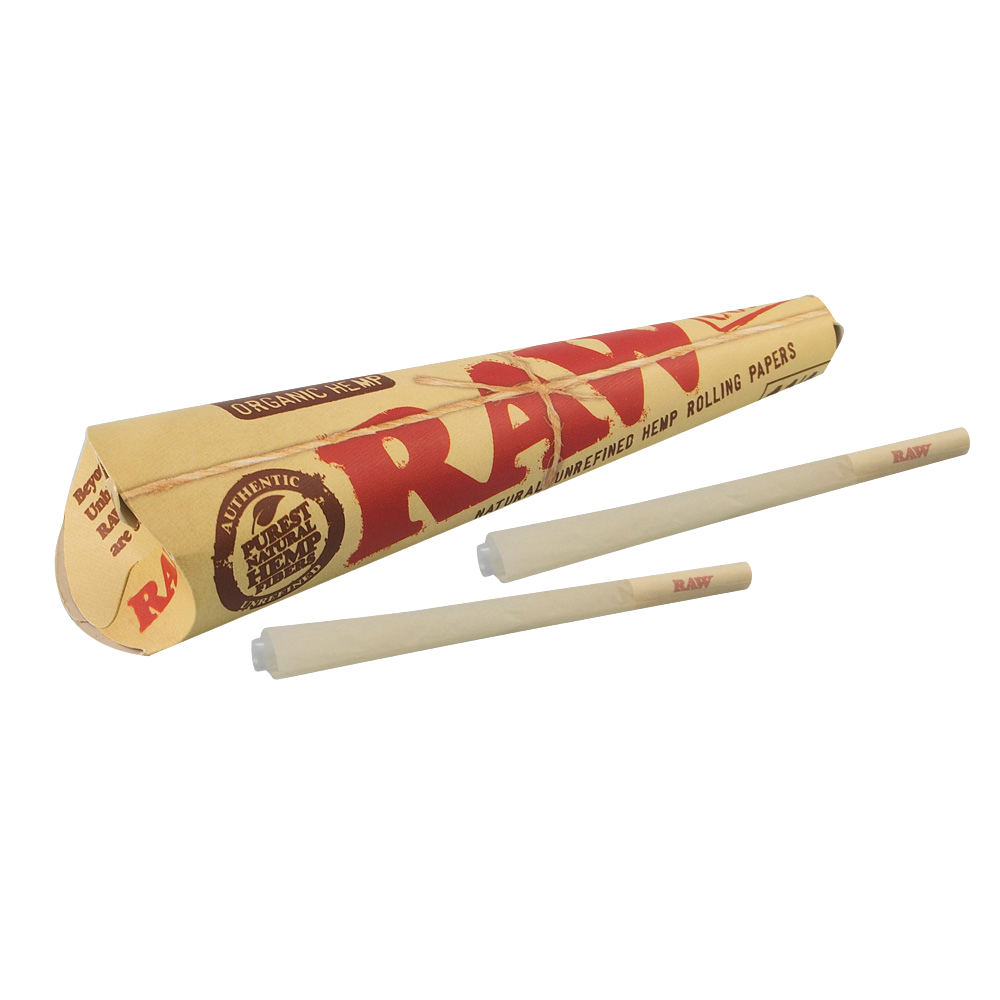 RAW Organic Pre-Rolled Cones | Individual Cones