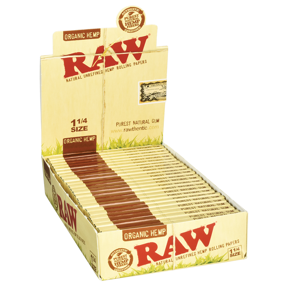 RAW Organic Rolling Papers | 1 1/4"