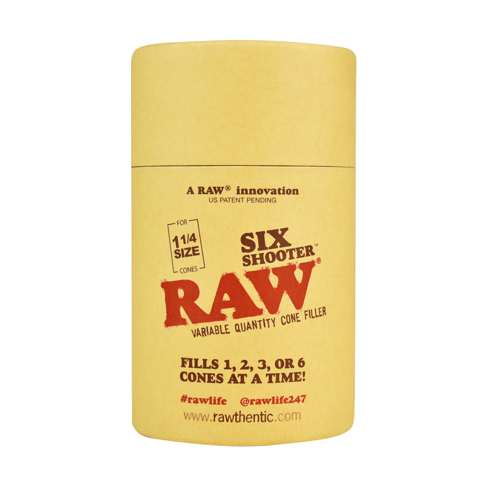 RAW Six Shooter Cone Filler | Packaging