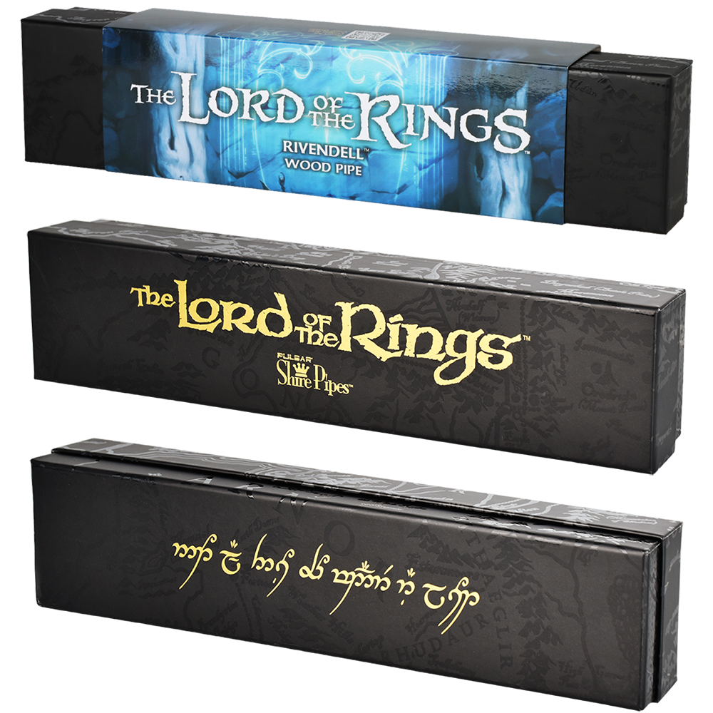 RIVENDELL™ Smoking Pipe Packaging | Shire Pipes™ x The Lord of the Rings™
