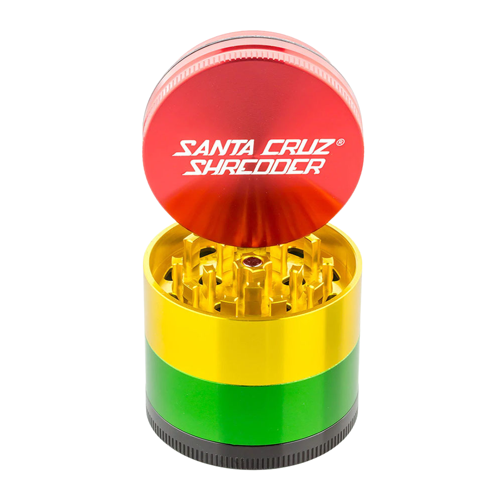 Santa Cruz Shredder Grinder | 4pc | 2.12" | Rasta