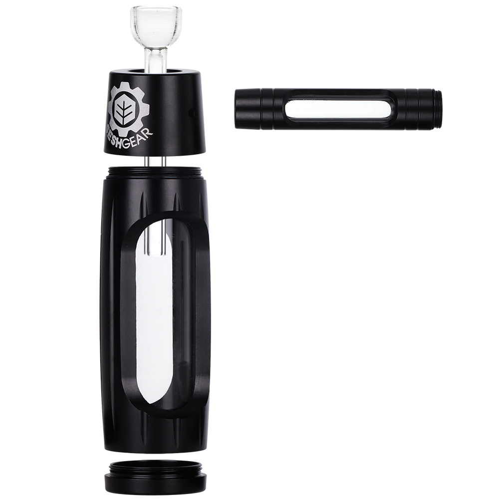 SeshGear 2-in-1 Modular Bubbler Hand Pipe | Exploded View