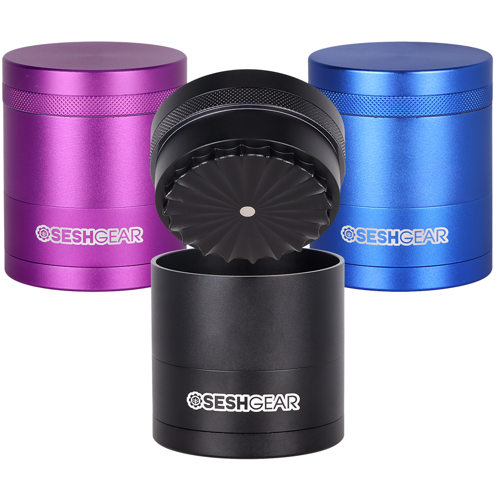 SeshGear Aluminum Mill Grinder | 5pc | Group