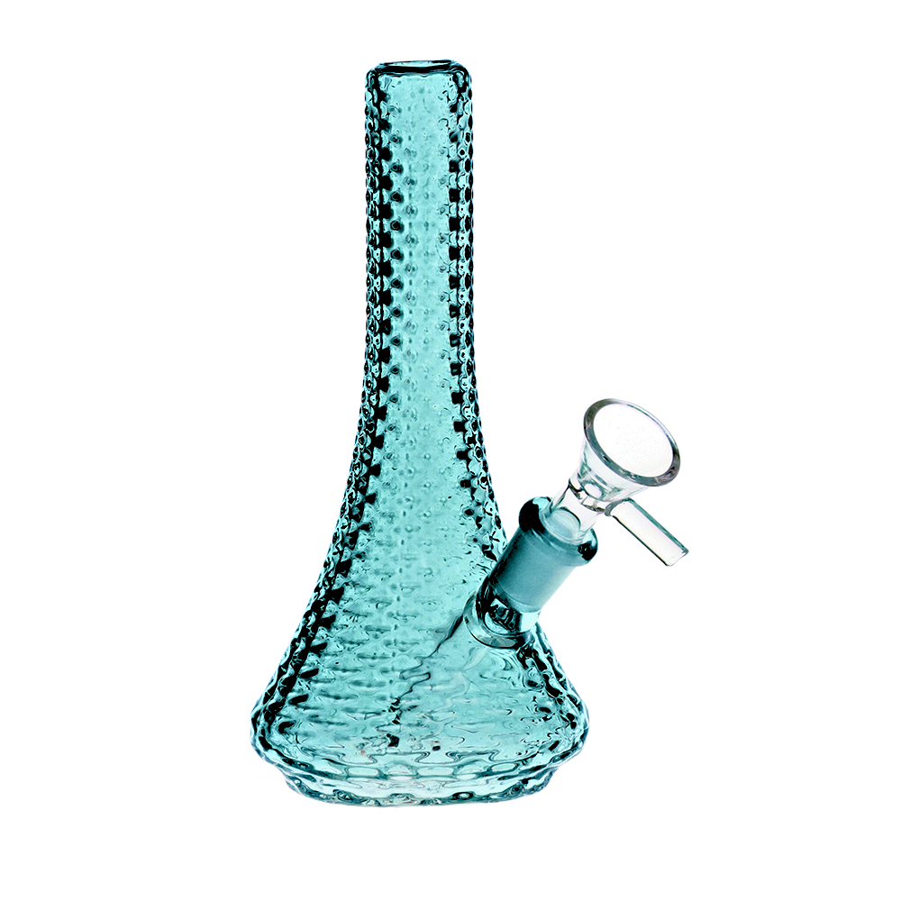 SeshGear Art Deco Mini Beaker Bong | Teal