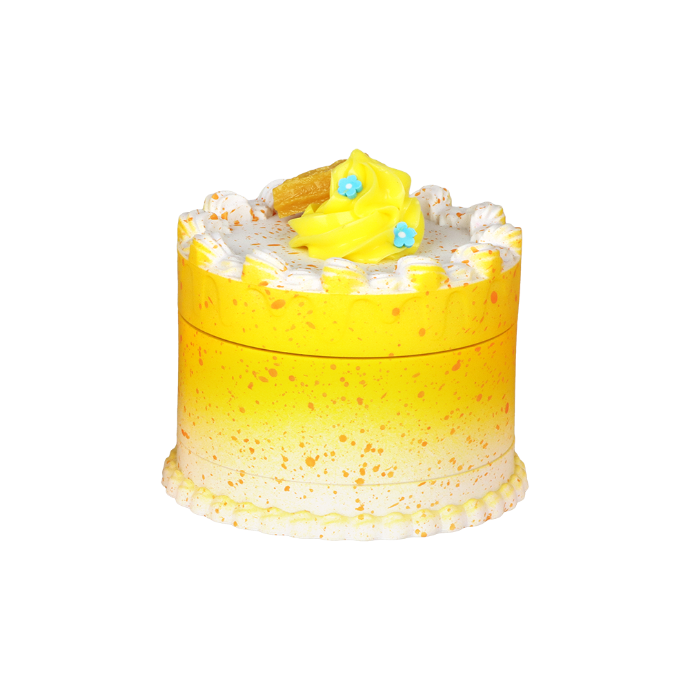 SeshGear Chantilly Cake Grinder | Yellow White