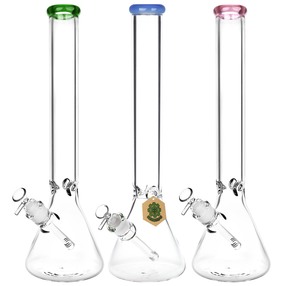 SeshGear Classic Glass Beaker Bong | Extra Large Size | Group