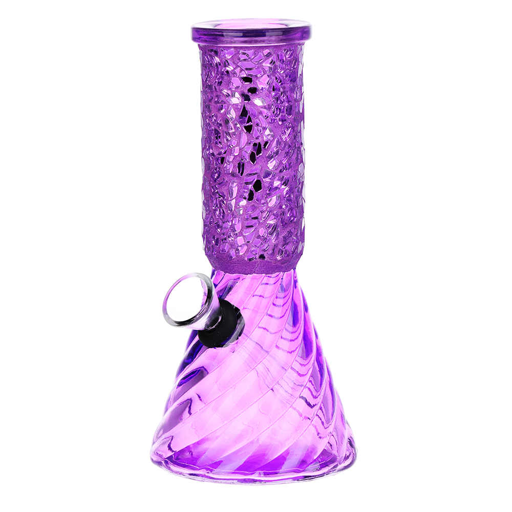 SeshGear Crystalline Beaker Bong | Purple
