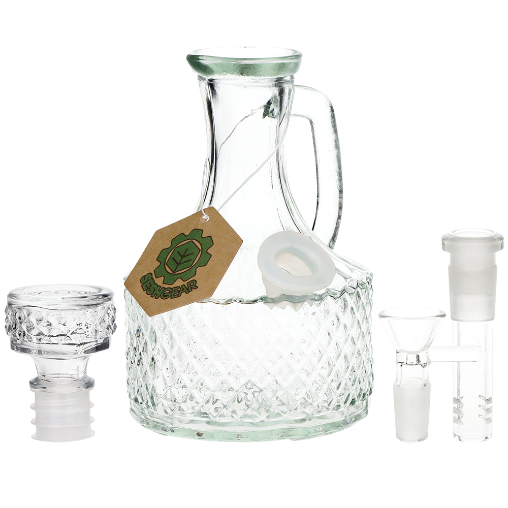 SeshGear Diamond Curio Vintage Decanter Bong | Pieces