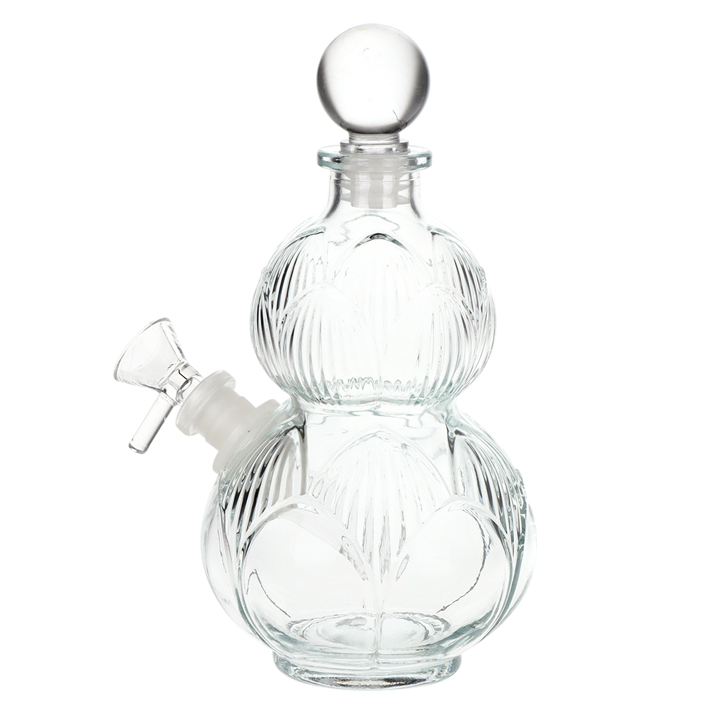 SeshGear Double Deco Vintage Decanter Bong | Side View