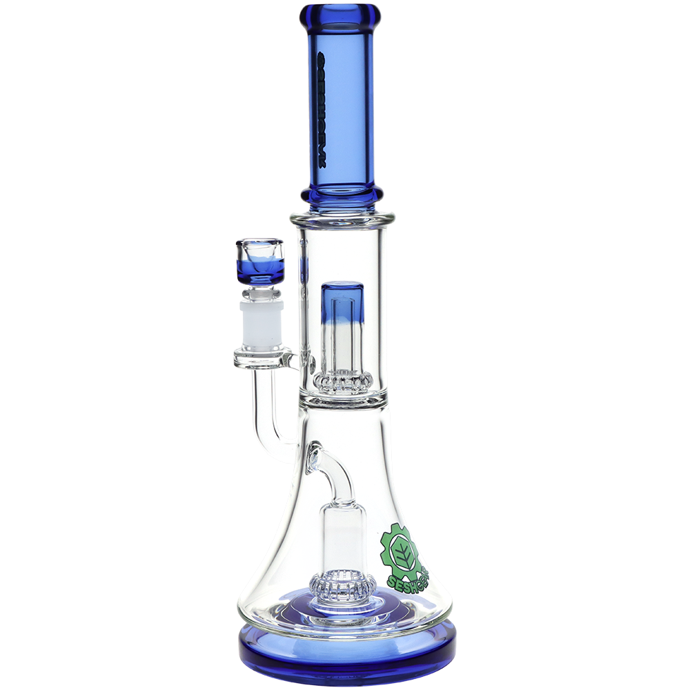 SeshGear Double Perc Beaker Bong | Back View