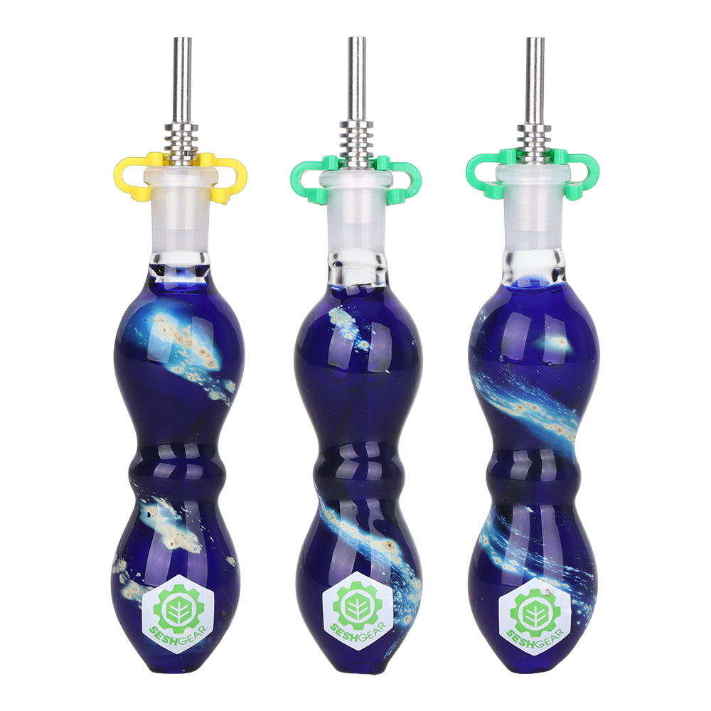 SeshGear Galactic Stew Dab Straw Set | 10mm Titanium Tip – Pulsar Shop