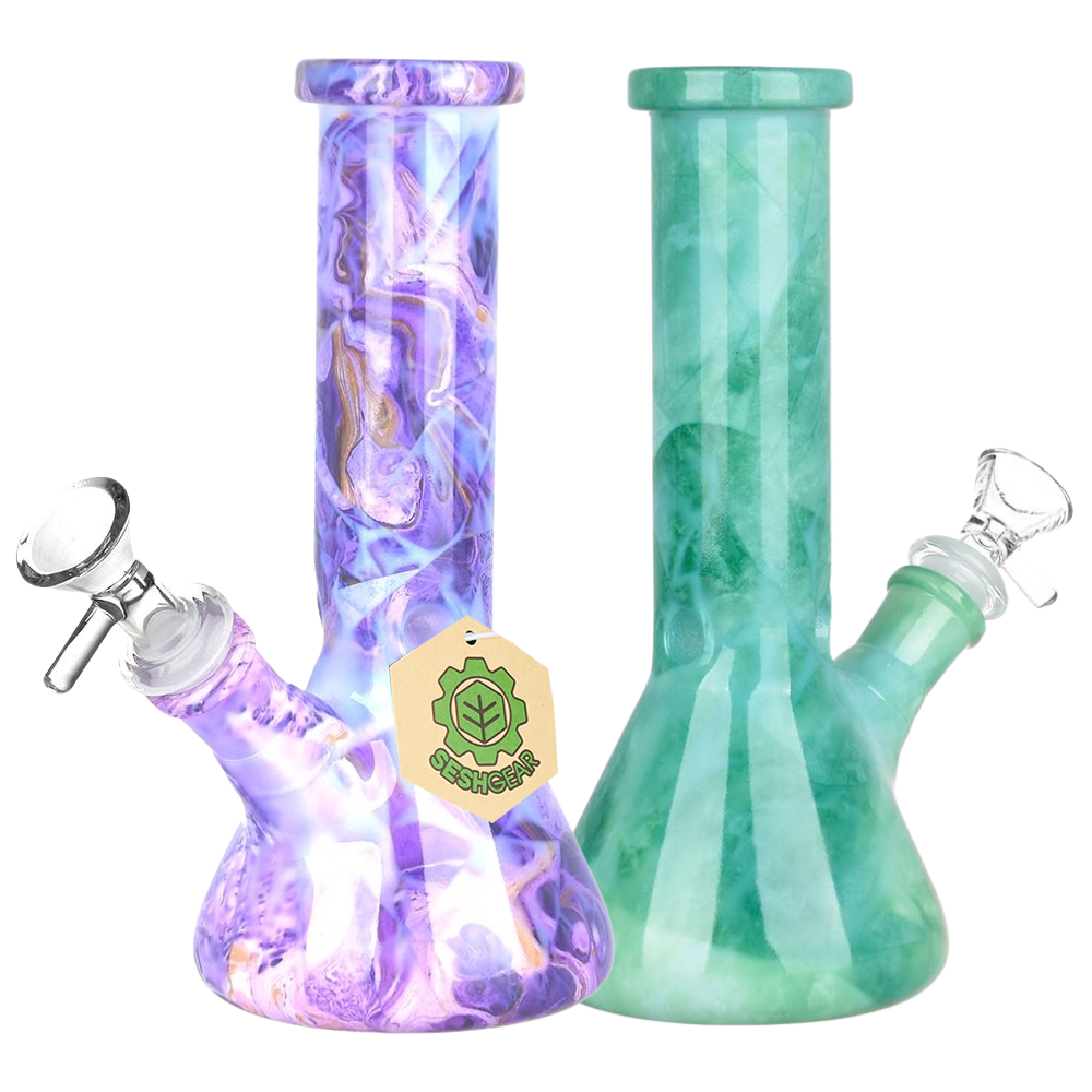 SeshGear Gemstone Glass Beaker Bong | Group