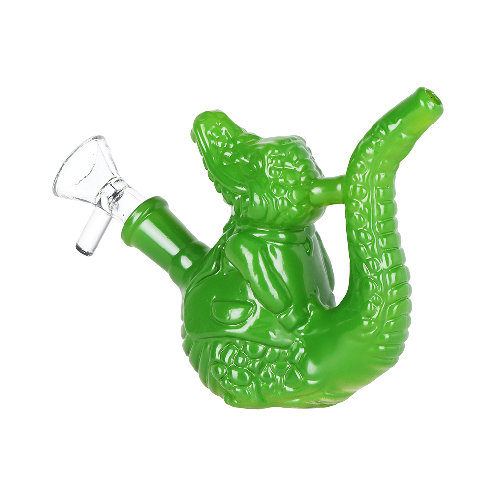 SeshGear Grinning Gator Bong | Back View