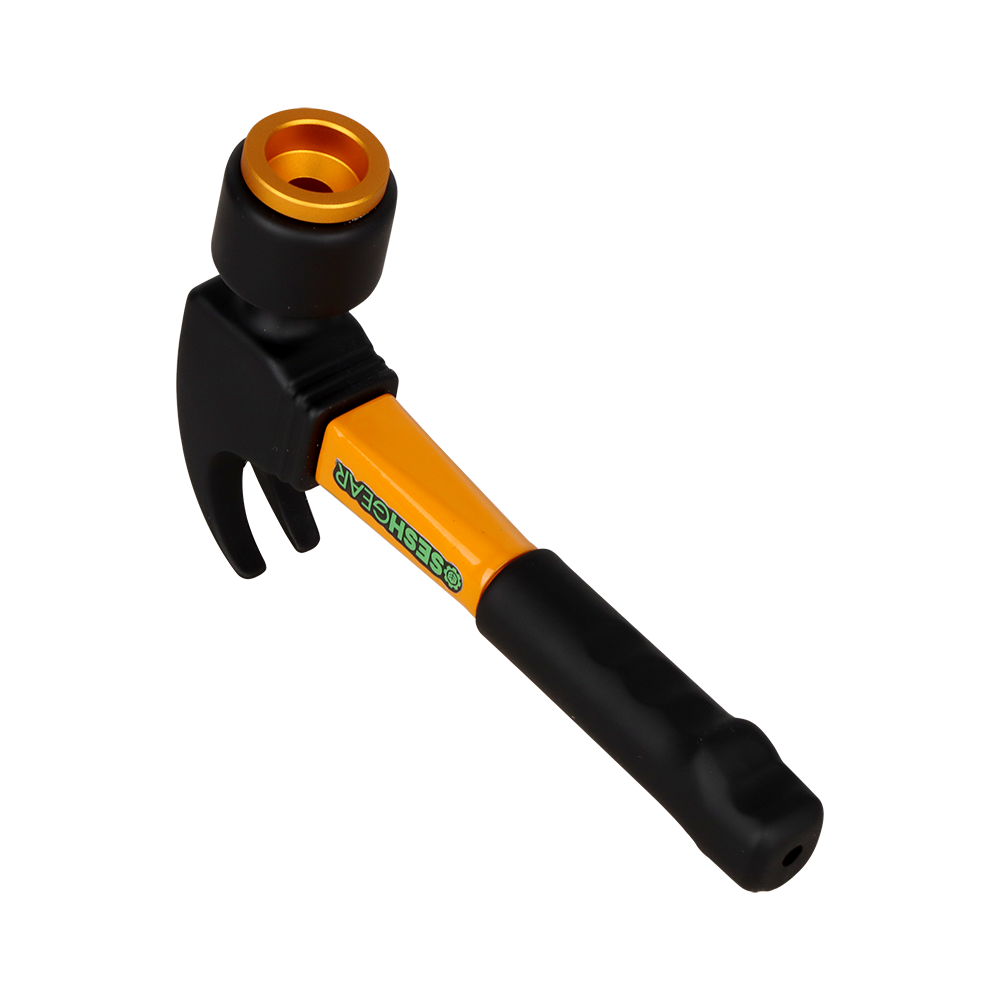 SeshGear Heavy Hitter Hammer Hand Pipe | Top Side View