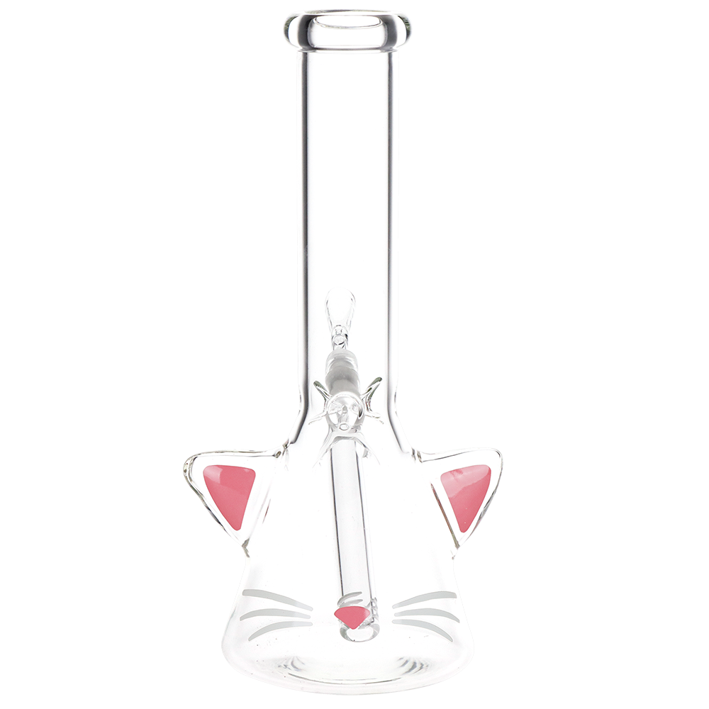SeshGear Kitty Whiskers Beaker Bong | Back View