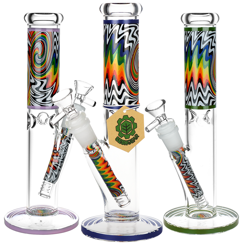 SeshGear Lofty Visions Straight Tube Bong | Group