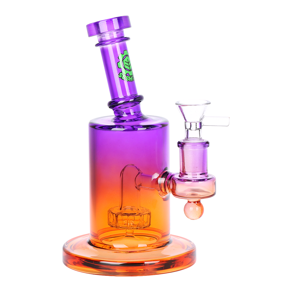 SeshGear Ombre Laid Back Bong | Purple Orange Gradient