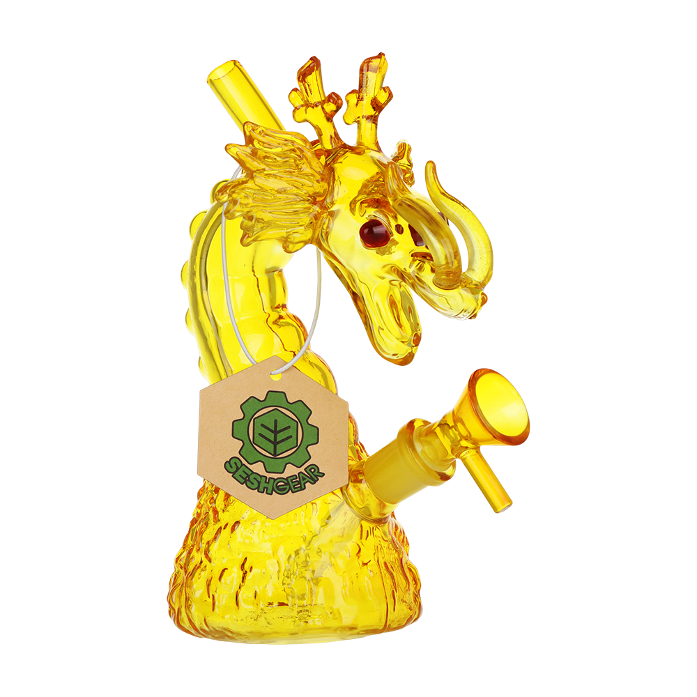 SeshGear Rising Dragon Bong | Yellow