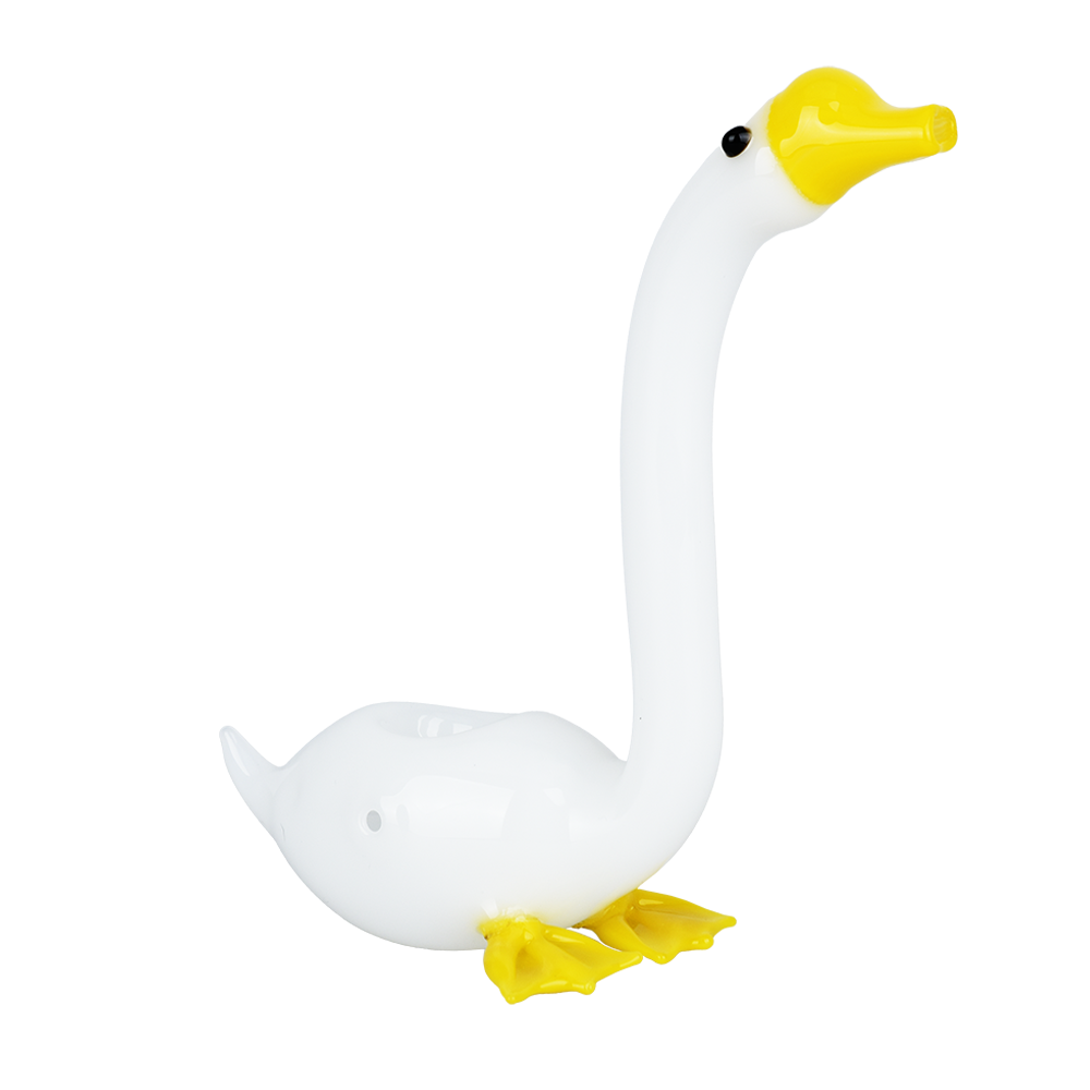SeshGear Silly Goose Hand Pipe | Carb Hole & Mouthpiece View