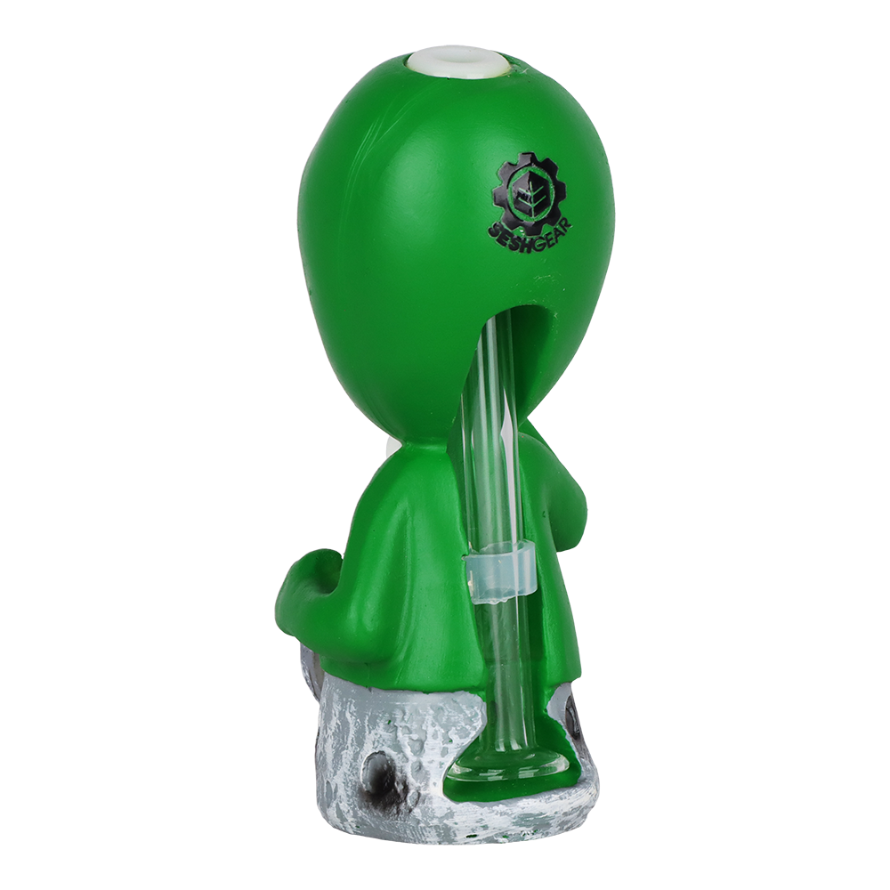 SeshGear Smoking Alien Hand Pipe | Nested Glass Stem