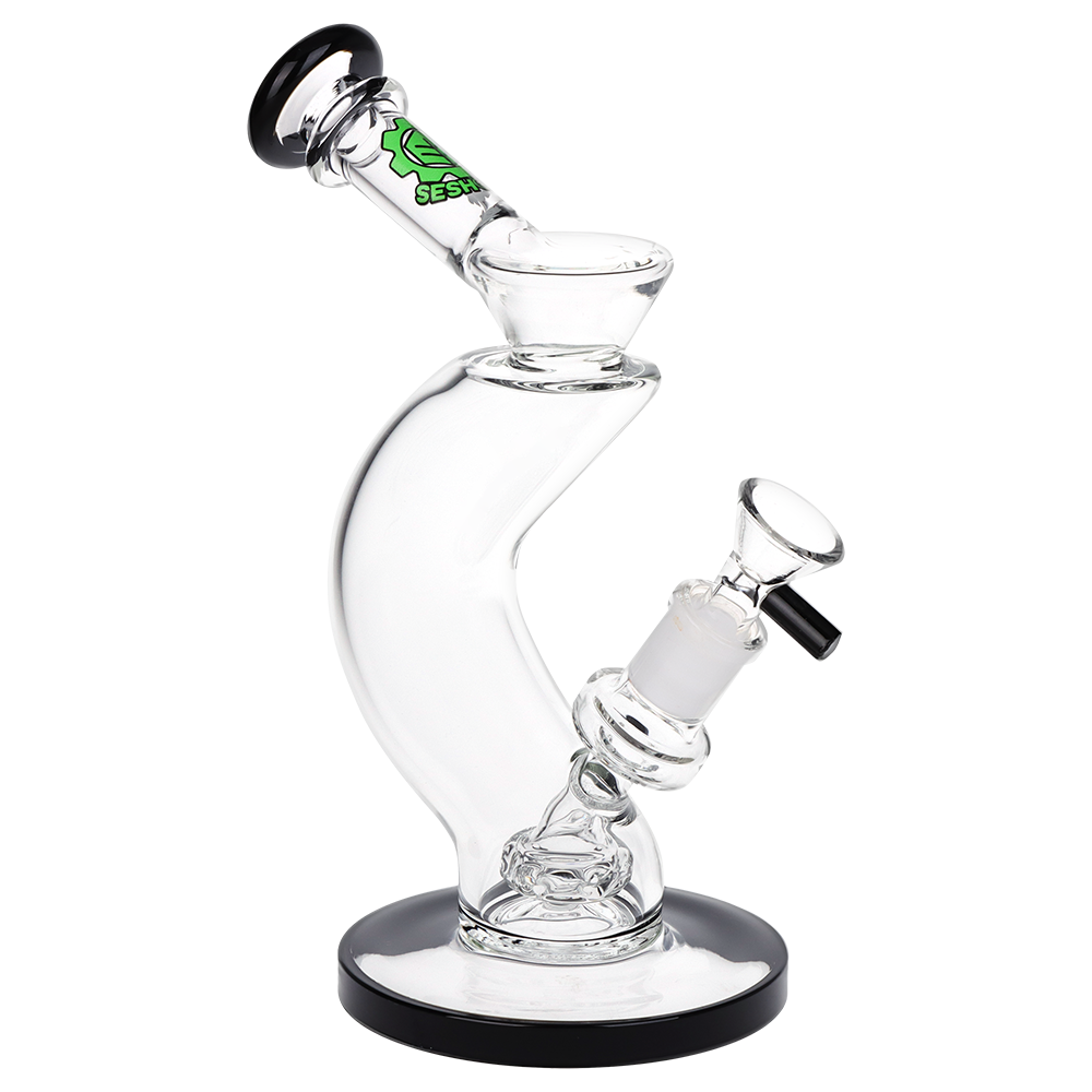 SeshGear Swerve Tube Bong | Black