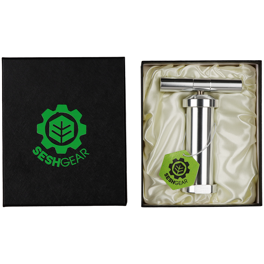 SeshGear T-Style Pollen Press | Packaging