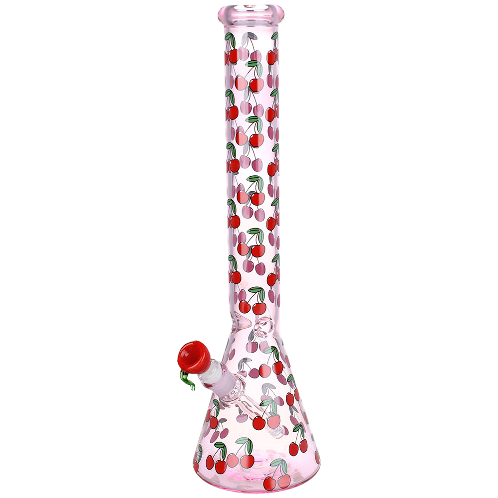 SeshGear Very Cherry Beaker Bong | Extra Large Size | Front View