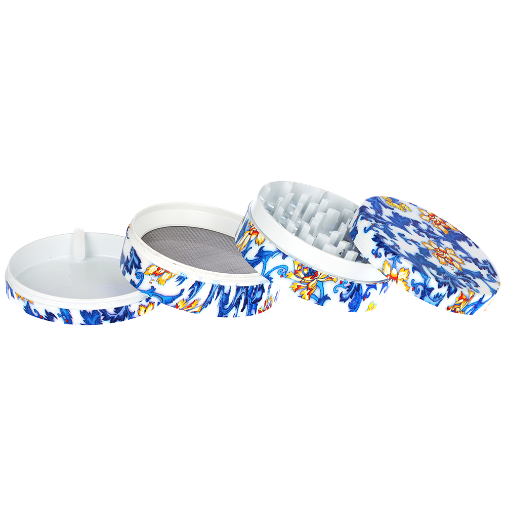 SeshGear Vintage China Print Grinder | 4 Piece Design