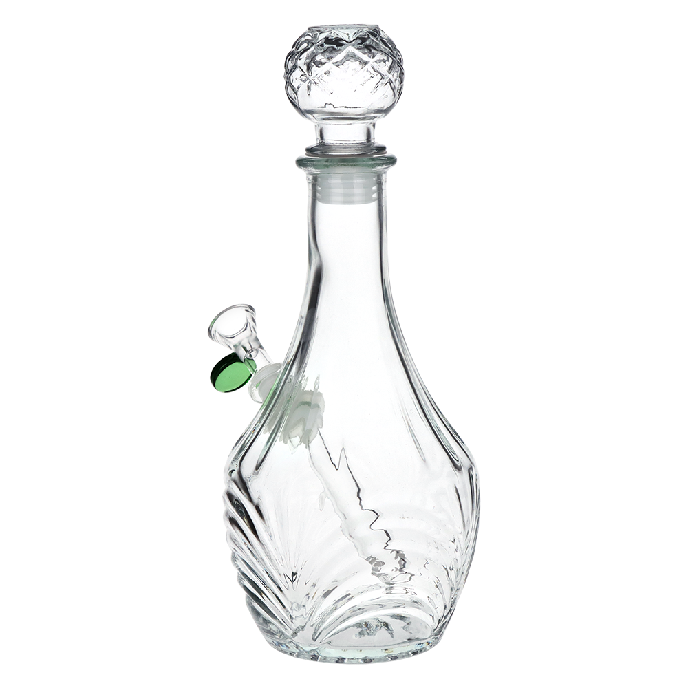 SeshGear High Stripe Vintage Decanter Bong | Rear View