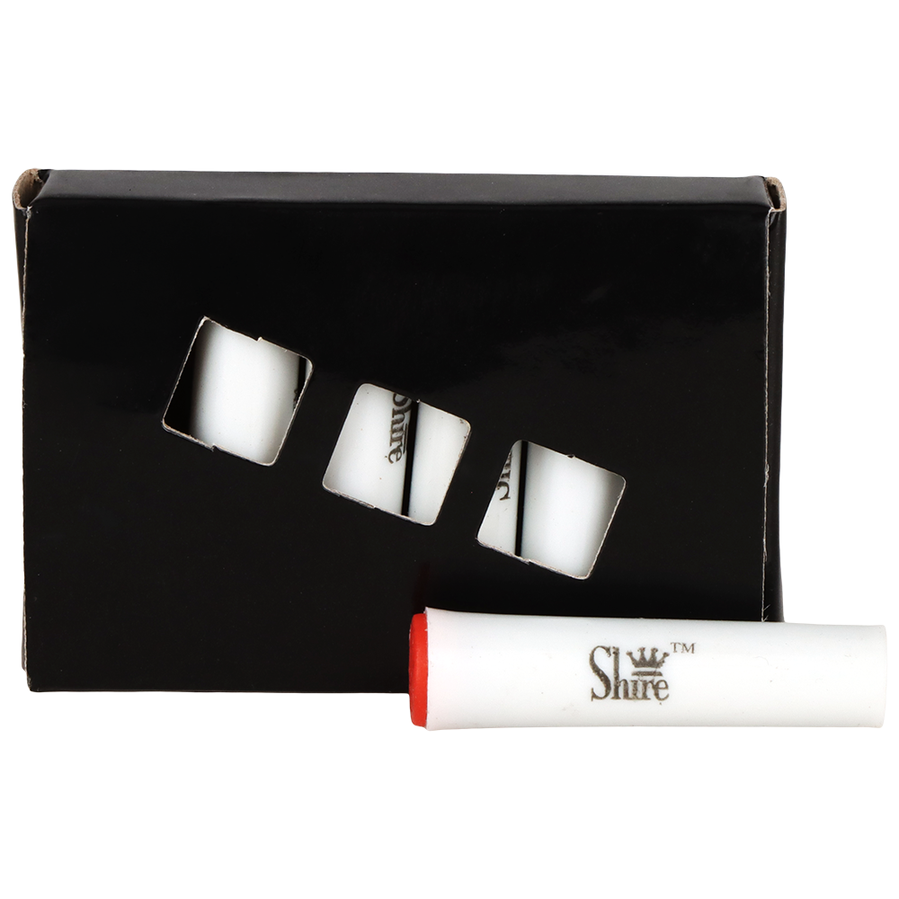 Shire Pipes Replacement Charcoal Filters | 6 Piece Set