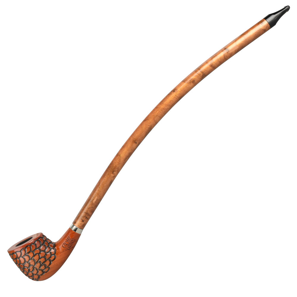 Shire Pipes Engraved Churchwarden Smoking Pipe | The Archivist