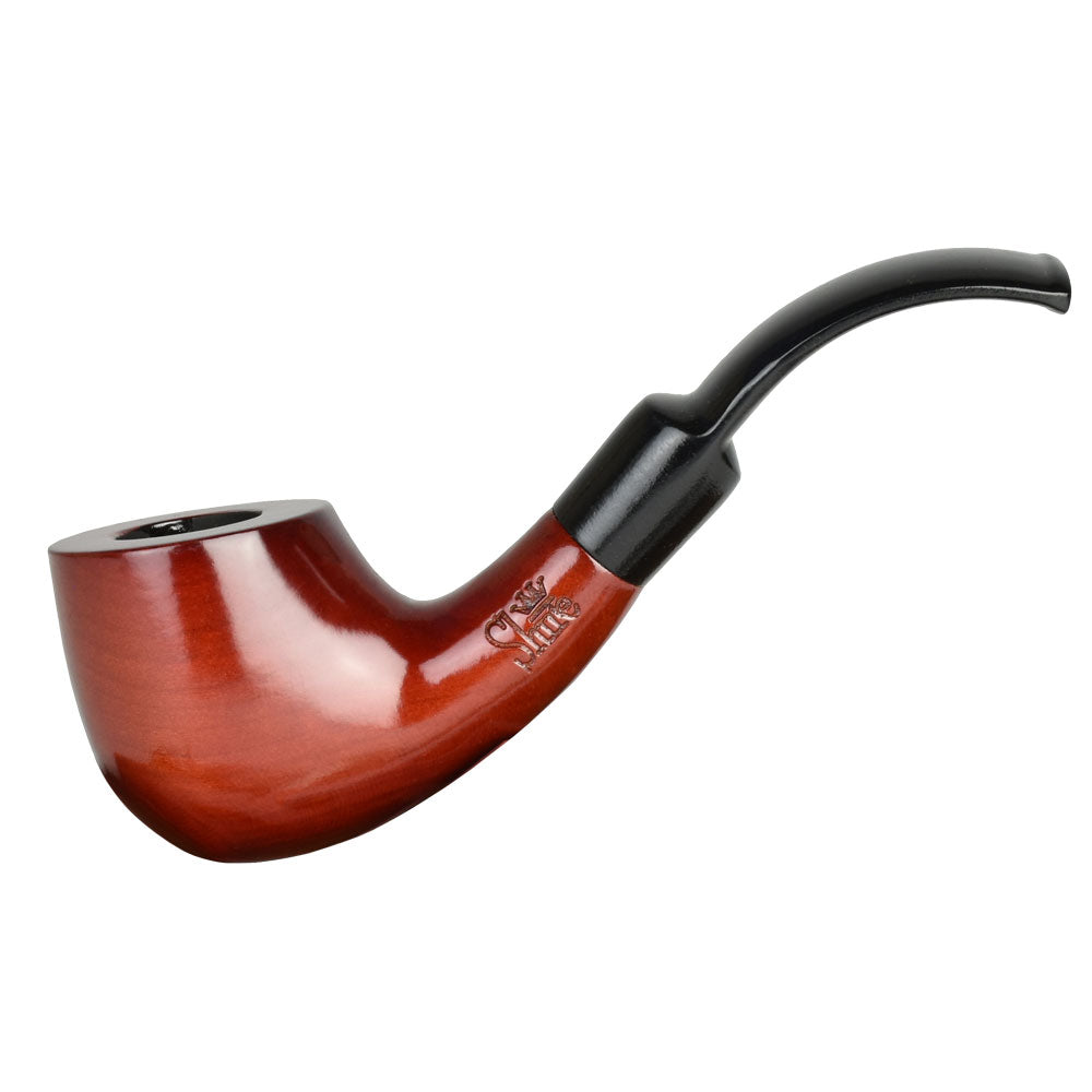 Shire Pipes Bent Brandy Smoking Pipe | The Huntsman