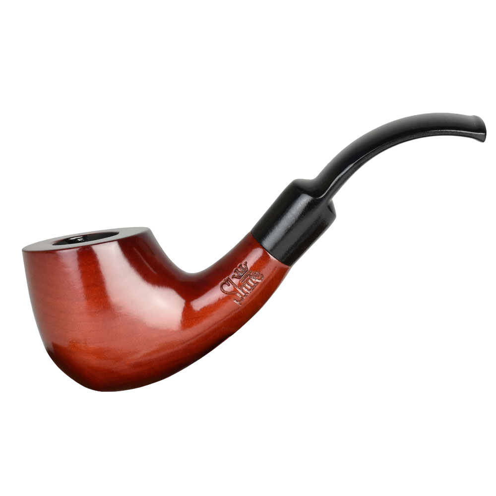 Shire Pipes Bent Brandy Smoking Pipe | The Huntsman