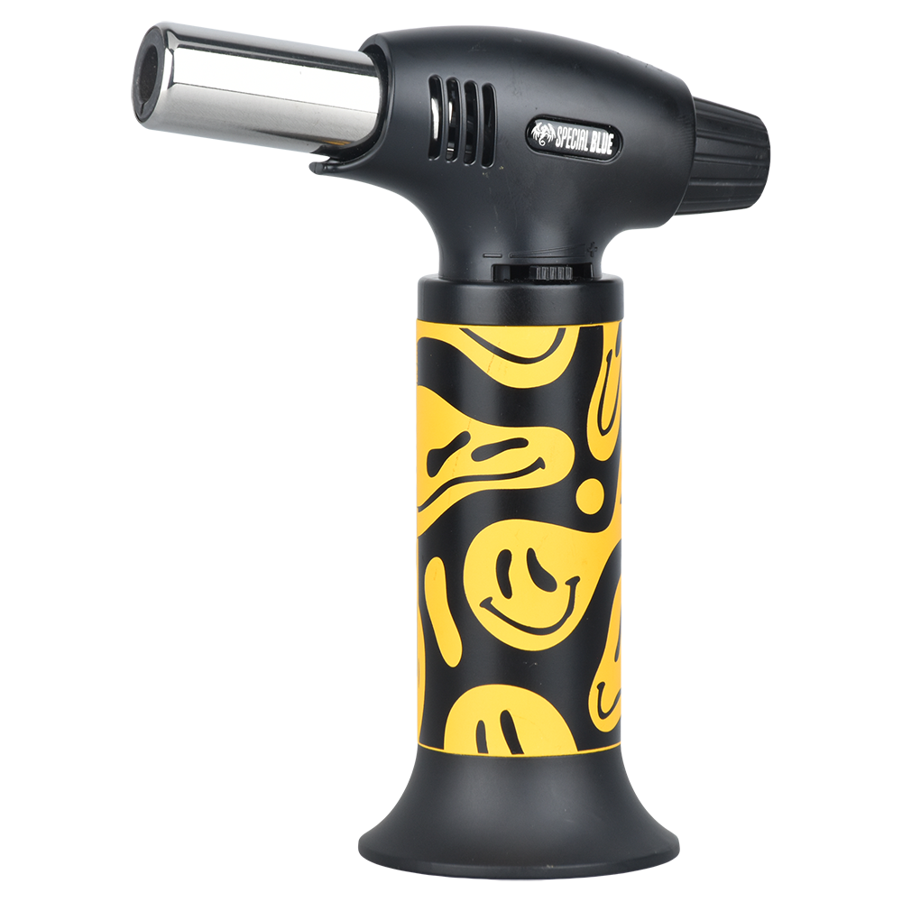 Special Blue Inferno Pro Torch Lighter | Smiley