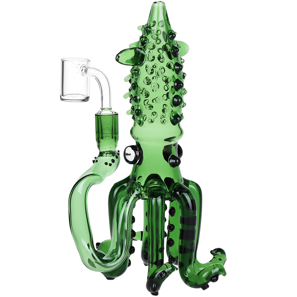 Spiny Squid Concentrate Pipe | Front View