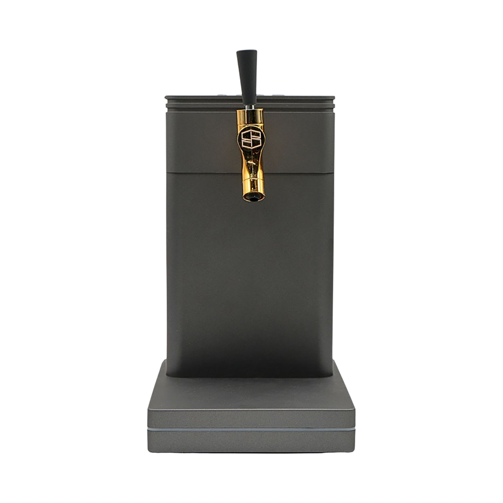 Stache Products Terp Tap | Glass of Vapor | Slate Base Gold Tap