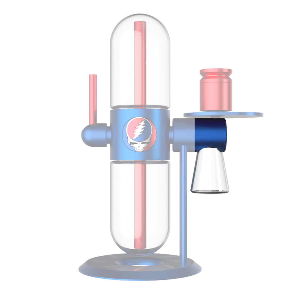 Stündenglass x Grateful Dead Ash Catcher | View with Bong