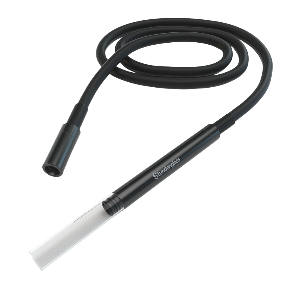 Stündenglass Gravity Infuser | Black | Hose Mouthpiece Attachment