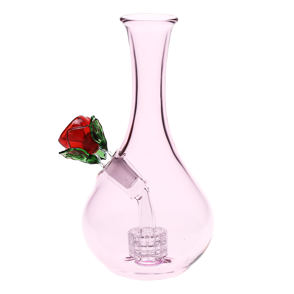 Tender Rose Vase Bong | Back View