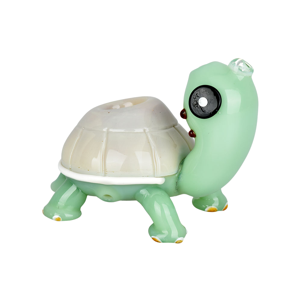Tranquil Turtle Hand Pipe | Back View