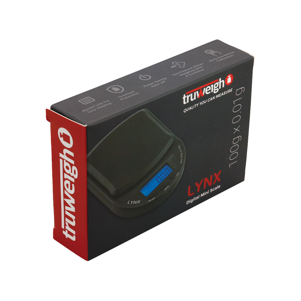 Truweigh Lynx Digital Mini Scale | Packaging