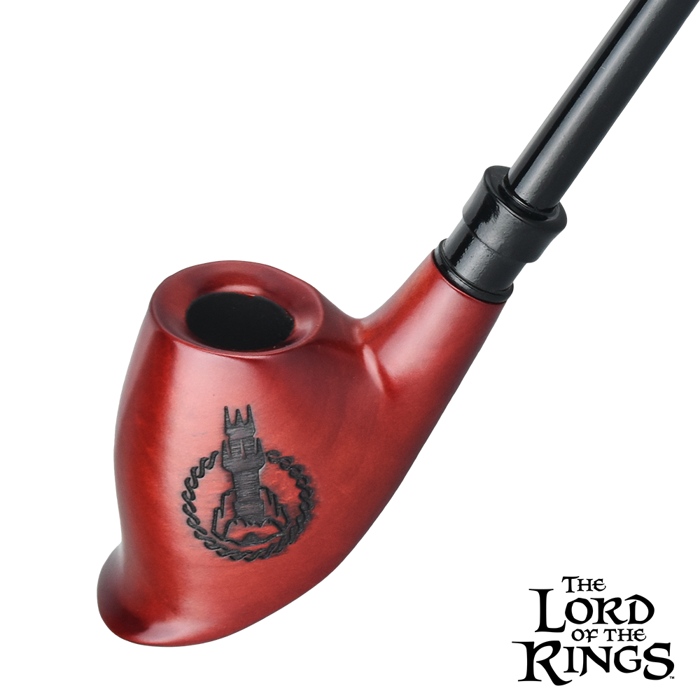 TWO TOWERS™ Smoking Pipe | Shire Pipes™ x The Lord of the Rings™ | Side View Close Up