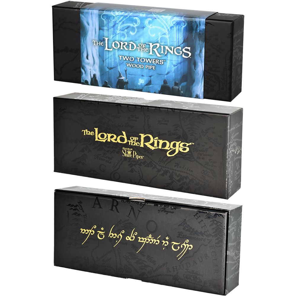 TWO TOWERS™ Smoking Pipe Packaging | Shire Pipes™ x The Lord of the Rings™