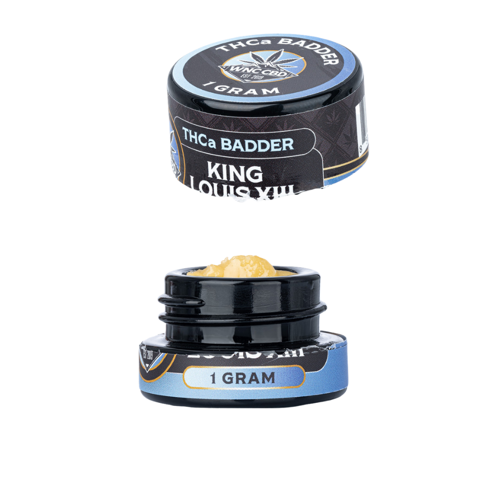 WNC THCA Badder | King Louis XIII | 1 Gram Jar