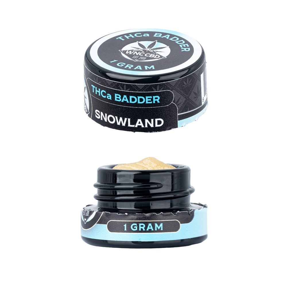 WNC THCA Badder | Snowland | 1 Gram Jar