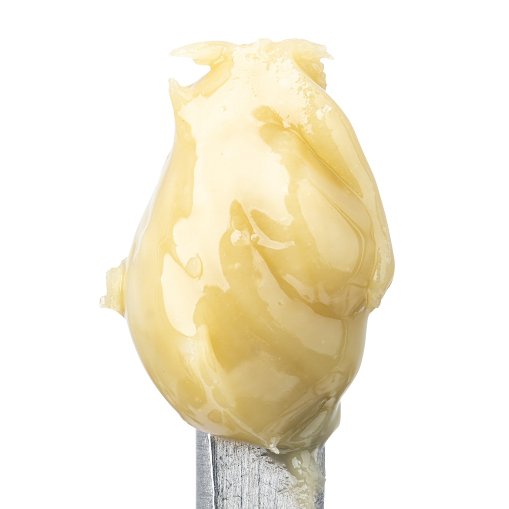 WNC CBD THCA Cold Cure Live Rosin | PB & J | Close Up View