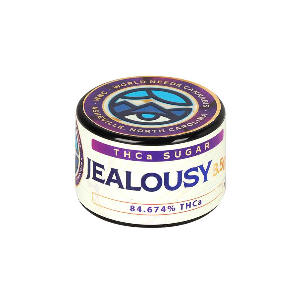 WNC THCA Sugar | Jealousy | 3.5 Gram Jar