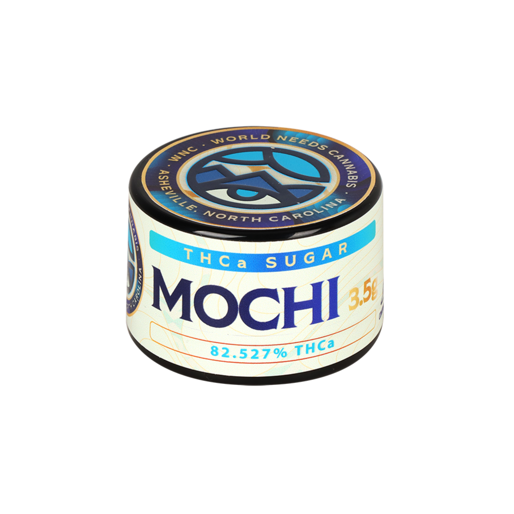 WNC CBD THCA Sugar | Mochi | 3.5 Gram Jar